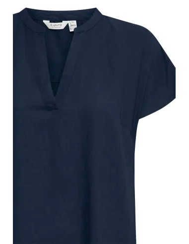 Robe FALAKKA V NECK DRESS, bleu marine