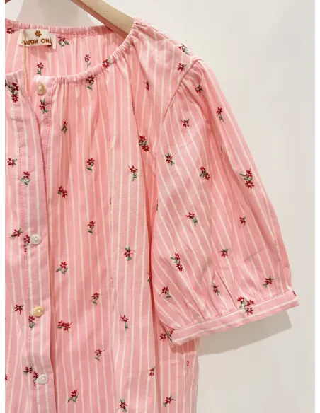 Chemisier RAYE FLEURS