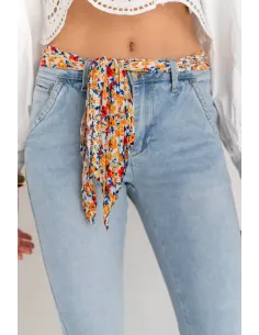 Pantalon chino ONADO, Jean ciel 2