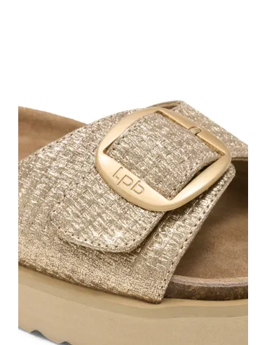 Mules compensées NOELIA or