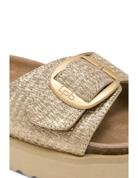 Mules compensées NOELIA or