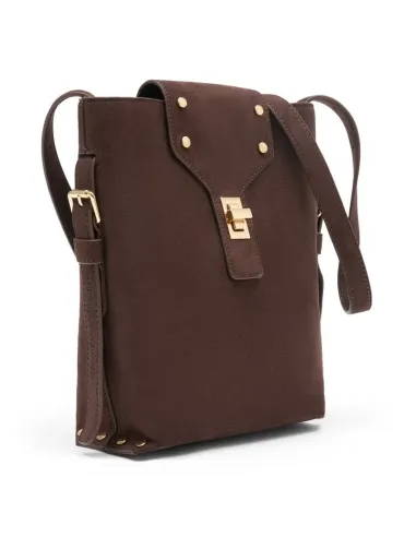 Sac bandoulière PHEDRA, Choco foil