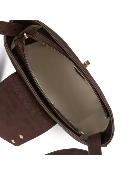 Sac bandoulière PHEDRA, Choco foil