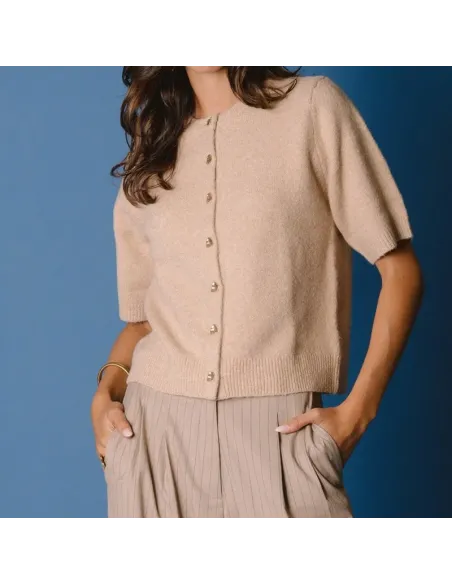 Gilet Palmire, Beige