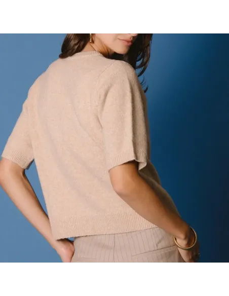 Gilet Palmire, Beige