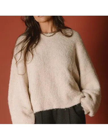 Pull Meliana, Beige