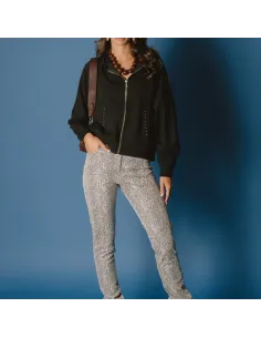 GILET PASCALINA, Noir