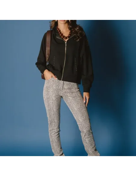 GILET PASCALINA, Noir