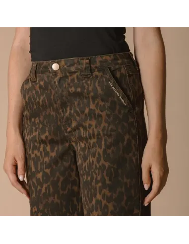 PANTALON ISORE, Print leopard