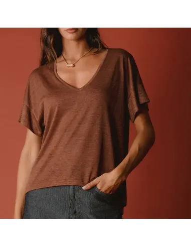 TEE SHIRT NALINE, Choco