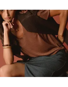 TEE SHIRT NALINE, Choco 2