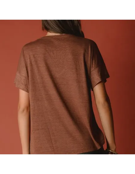 TEE SHIRT NALINE, Choco
