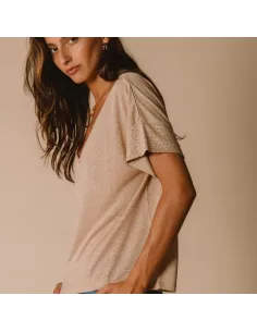 TEE SHIRT NALINE, Taupe 2