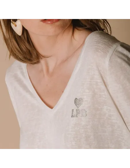 TEE SHIRT PROVIDENCE, Blanc