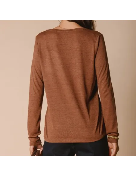 TEE SHIRT PROVIDENCE, Choco