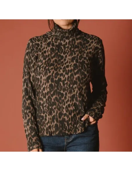 Pull PASQUINE, Print leopard