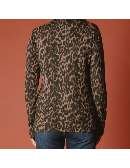 Pull PASQUINE, Print leopard
