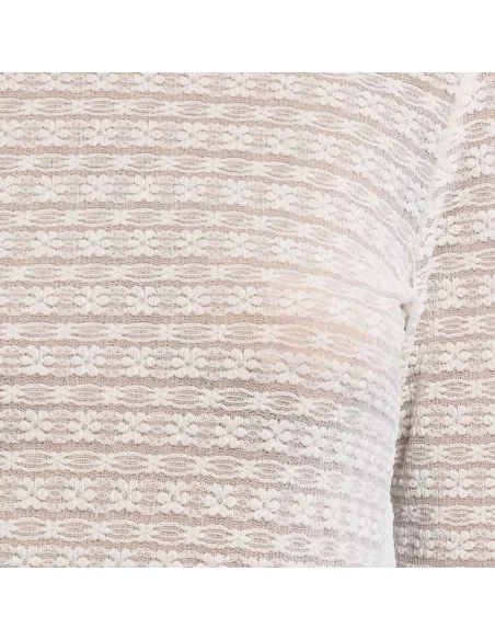 Sous-pull en semi-transparence, Blanc
