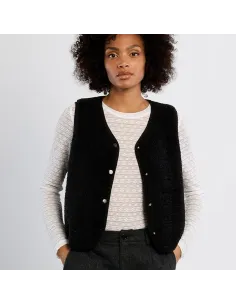 Sous-pull en semi-transparence, Noir