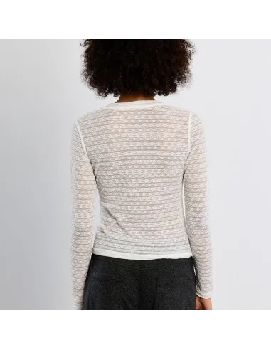 Sous-pull en semi-transparence, Noir