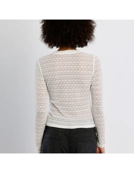 Sous-pull en semi-transparence, Noir