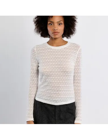 Sous-pull en semi-transparence, Noir