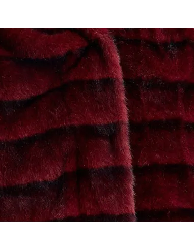Veste sans manches, imitation fourrure, Chocolate