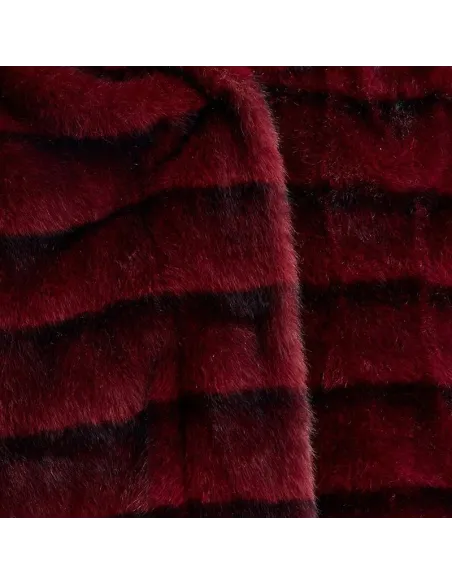 Veste sans manches, imitation fourrure, Chocolate