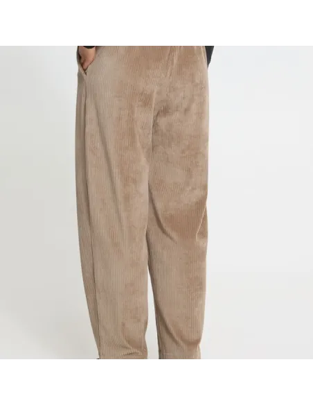 Pantalon TAMARY CROPPED PA, Toasted Coconut