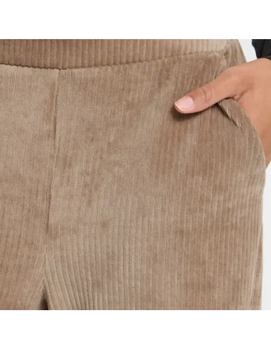 Pantalon TAMARY CROPPED PA, Toasted Coconut