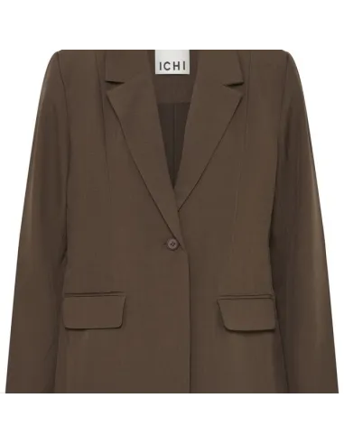 Blazer FAVA LONG BL, Slate Black Melange