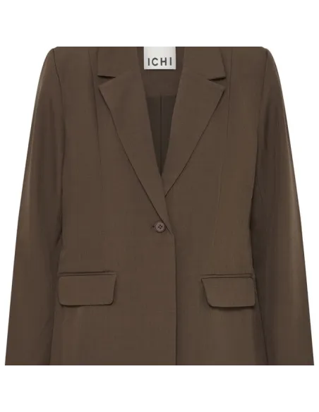Blazer FAVA LONG BL, Slate Black Melange