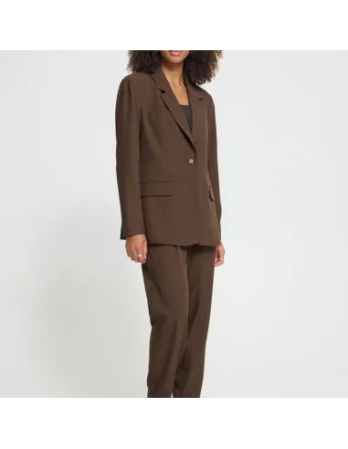 Blazer FAVA LONG BL, Slate Black Melange
