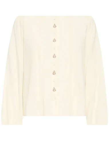 Chemise LYDA SH, Cloud Dancer