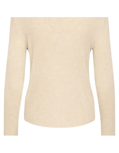 Gilet FAMA CA, TOASTED COCONUT WITH BIRCH