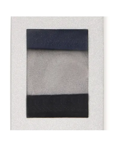 Chaussettes VILAINE, NAVY, SILVER, BLACK BOX
