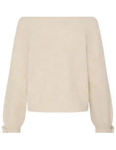 Gilet OMEA FRILL, Birch Melange 2