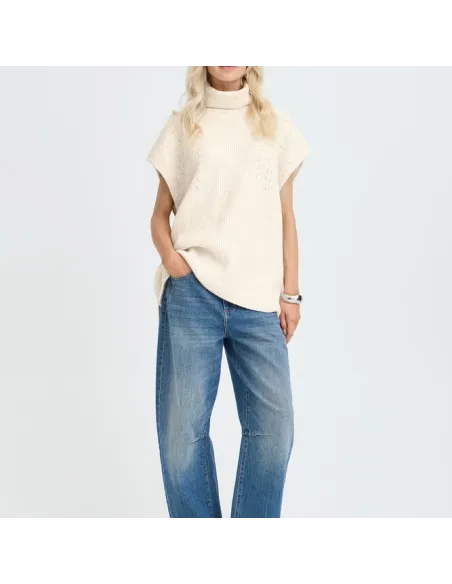 Poncho VILKO PONCHO 2, Birch Melange