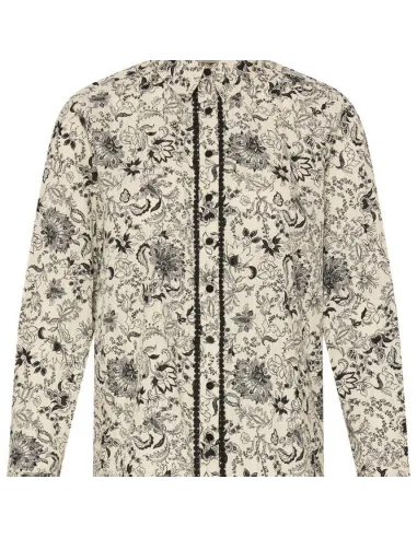 Chemise JESSE SHIRT 3, BIRCH KALAMKARI FLOWERS