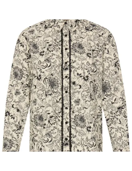 Chemise JESSE SHIRT 3, BIRCH KALAMKARI FLOWERS