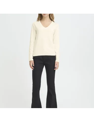 Pull LULS V-NECK LS, Birch