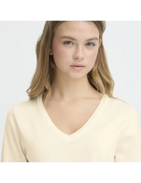 Pull LULS V-NECK LS, Birch