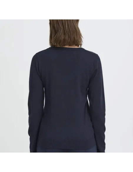 Pull LULS V-NECK LS, Total Eclipse