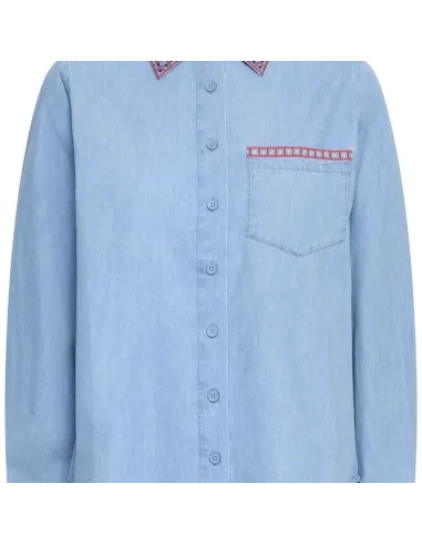 Blouse BARCY SH2, Light blue