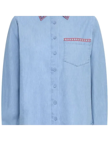 Blouse BARCY SH2, Light blue