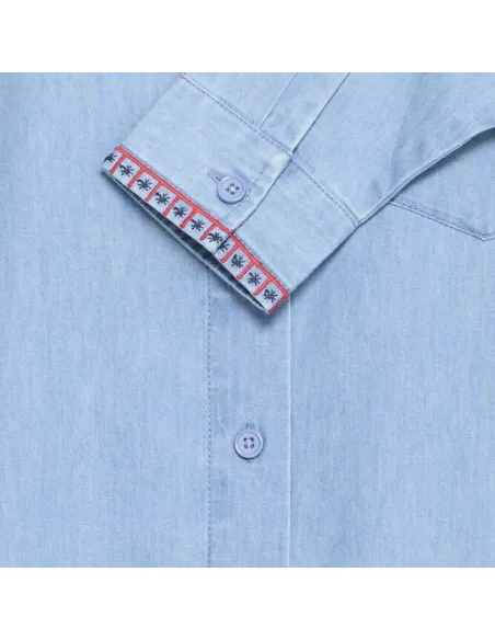 Blouse BARCY SH2, Light blue