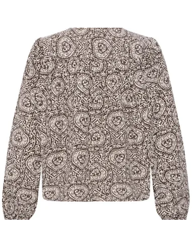Chemise KATILIO SH, BROWN/BIRCH FOLKLORE HEART