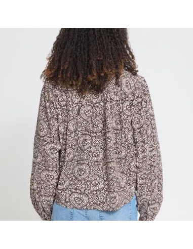 Chemise KATILIO SH, BROWN/BIRCH FOLKLORE HEART