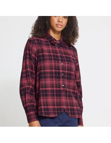 Chemise IDALIA SH, FRUIT DOVE CHECK