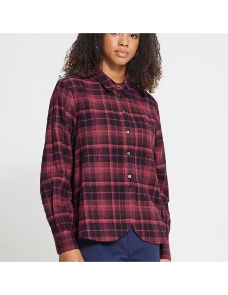 Chemise IDALIA SH, FRUIT DOVE CHECK